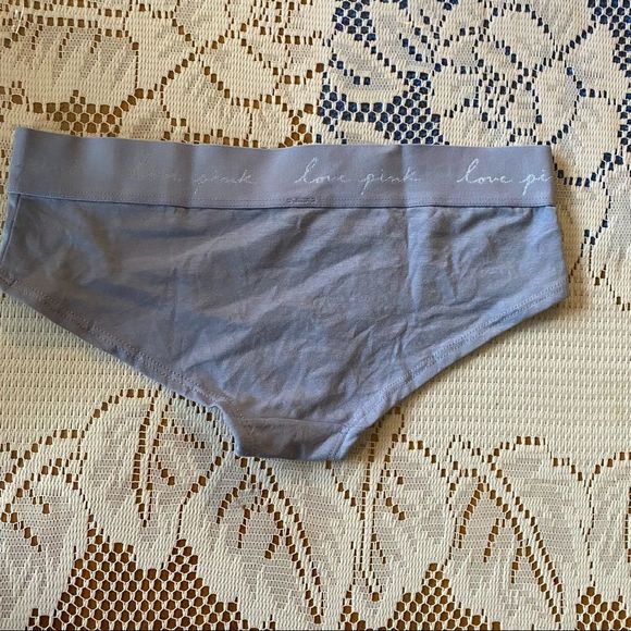 VS Pink • Lavender Logo Band Hipster Panty - Picture 7 of 8